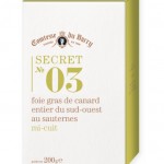 Foie gras de Noël de la Comtesse du Barry Secret N°3 : Foie gras de canard entier du sud-ouest au sauternes