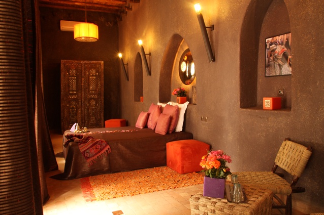 Chambre Valentin du Riad Charlott' à Marrakech